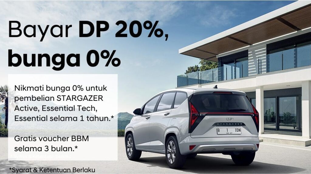 harga hyundai stargazer 2025