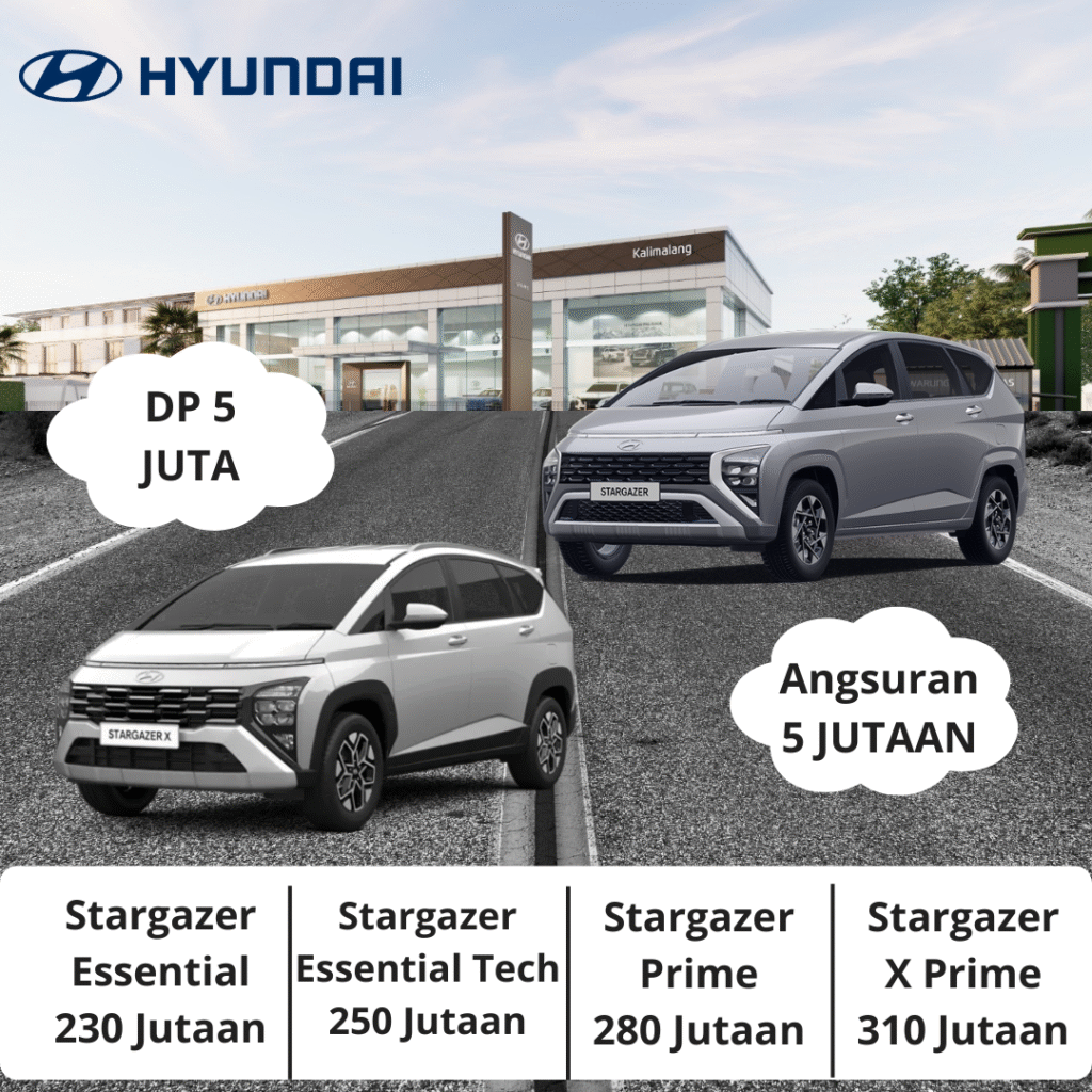 promo hyundai stargazer bekasi