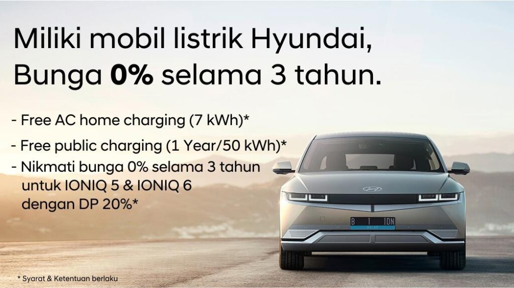 promo hyundai ioniq 5 bekasi