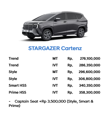 stargazer cartenz