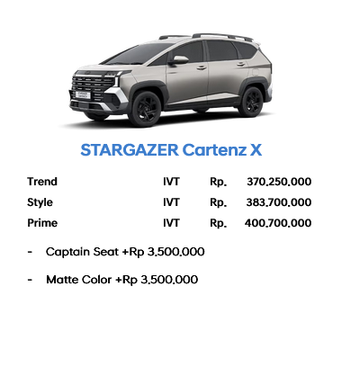 stargazer cartenz x